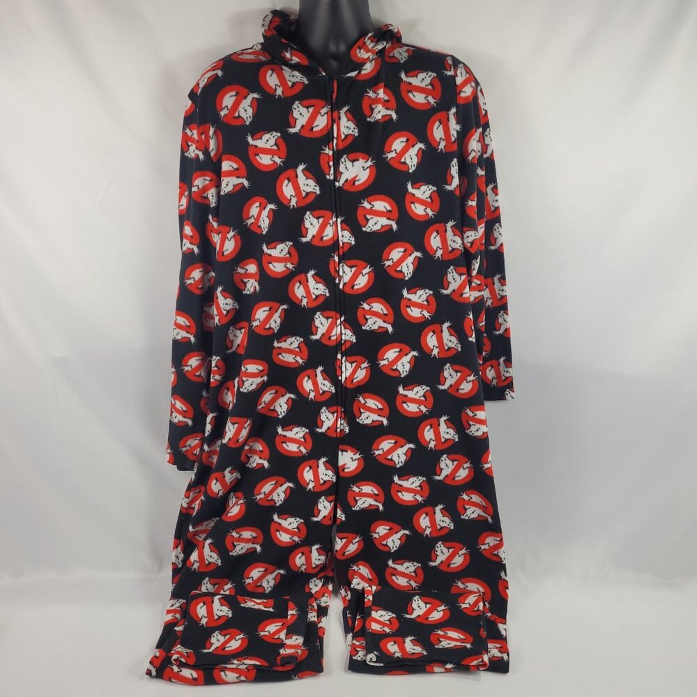 The Ghostbusters Movie Logo Onesie Pajamas Adult size Extra Large